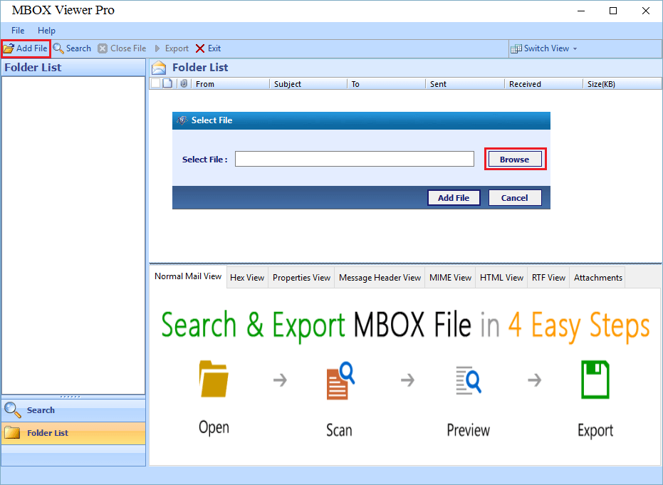 MBOX to PDF Converter Software software